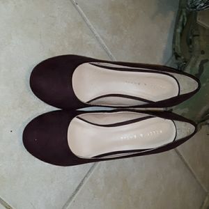 Kelly and Katie burgundy heel
